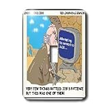 Londons Times Religion Heaven Hell Cartoons - Sometimes Internet Connections Take The Patience Of Job - Light Switch Covers - single toggle switch