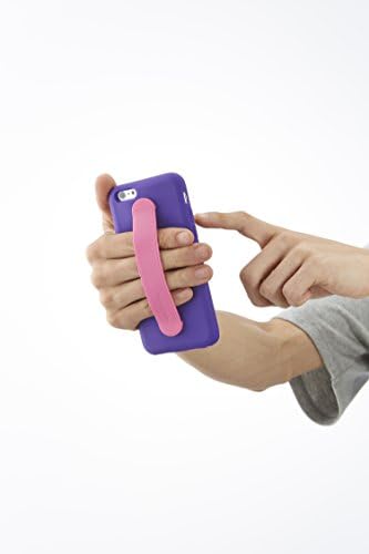 iPhone 6 Plus case, Simplism Silicone Case with Card Pocket & Grip Band for iPhone 6 Plus (5.5") - White