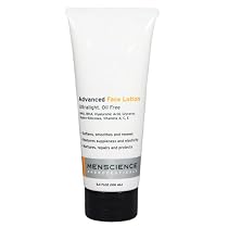 MenScience Advanced Face Lotion (Ultralight. Oil Free. Matte Finish) 3.4oz. Normal or Sensitive Skin.