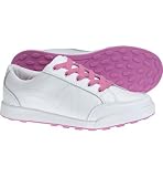 Maggie Lane Women's Spikeless Golf Shoes - White/Pink