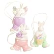 Easter Bunny Ornaments Set of 3