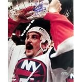 Bryan Trottier Islanders Cup Overhead 16x20