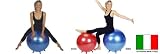 Ledraplastic-Gymnic 8965 Sit N Gym Plus - 26 Inch - Blue