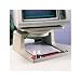Rubbermaid-Tilt 'n Turn Monitor Stand with Storage Compartments, Platinum (RUB04803) Category: Monitor Stands Image