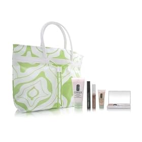 Clinique Summer Bag Set - Green Tote 5 Piece Set