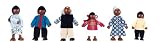 Maxim 6 Pc Family Dolls African American