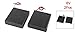 uxcell 2 Pcs 4 x AA 6V Battery Holder Case Box Wired ON/OFF Switch w Cover