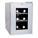 Haier HVTS06BSS Thermoelectric 6-Bottle Wine Cellar with Touch-Screen Control