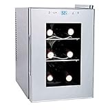 Haier HVTS06BSS Thermoelectric 6-Bottle Wine Cellar with Touch-Screen Control