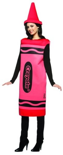 Adult Crayola Crayon Costume - Red - Small/Medium