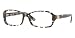 Versace Eyeglasses 3146-B Spotted Brown Black Crystal Optical Frames