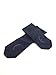SmartKnitKIDS Seamless Sensitivity Socks for Sensory Issues - Made in USA (Charcoal, XX-Large)
