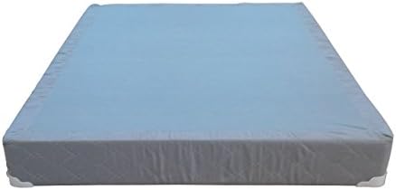 Comfort bedding 8-Inch White Mattress Foundation Box Spring, Twin