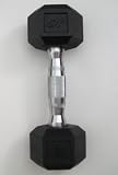 8 lb. Hex Dumbbells with Rubber Encased Heads (Pair)