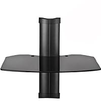 DVD Video Bluray Player Shelf Wall Mount Bracket Cable Box Adjustable