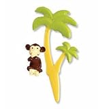 10 Tiny Monkeys with Cupcake Palm Tree Picks