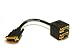 Video Splitter - DVI-I Male to VGA(HD15) Female X 2 Video Splitter - DVI-I Male to VGA(HD15) Female X 2