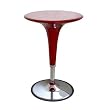 Bombo Table Red Adjustable Barstool By Wholesale Interiors