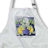 Chameleon Partys - BLACK Full Length Apron With Pockets 22w X 30l