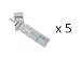5 Single Panel Oxycodone (OxyContin, Percocet, Percodan, and Tylox) Drug Test w/cassette 5 Units