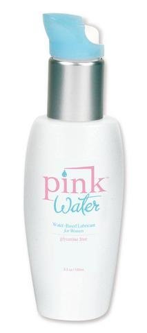 Pink Water, Water-Based Lubricant for Women, With Aloe Vera, Glycerin & Paraben Free, 3.3 Fl Oz (100 Ml)