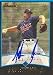Adam Johnson, Fort Myers Miracle - Twins Affiliate, 2001 Bowman Autographed Card