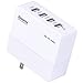 iDsonix 5V 6A 30W Universal AC Wall Charger with Two 5V 2.1A Port and Two 5V 1A Port