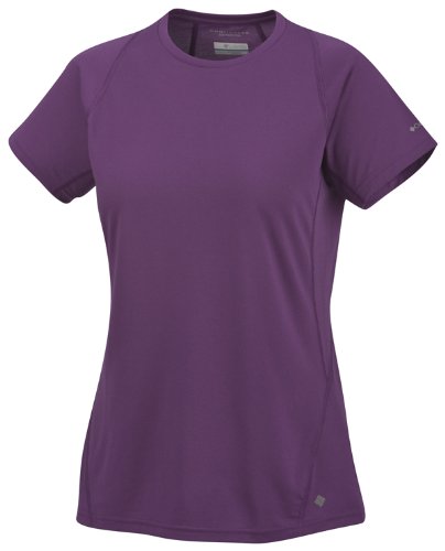 Columbia Damen Funktionsbluse Silver Ridge Short Sleeve Top, Dark Orchid, S, EL6063_503 Preisvergleich