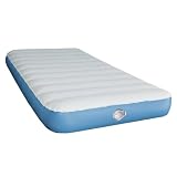 Aerobed One Touch Comfort Twin Size Airbed – Blue/ White On Sale