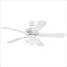Westinghouse Lighting 78743 52" Willow Breeze Ceiling Fan in White