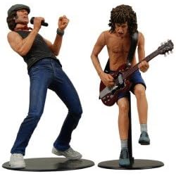 AC DC Action Figures 2-Pack (Angus Young and Brian Johnson) by NECA