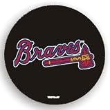 Atlanta Braves Black Tire Cover