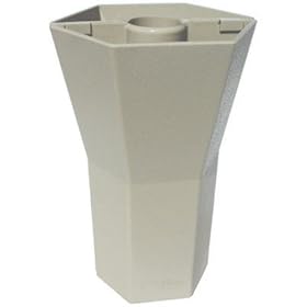 BRELLA VASE� - 10 inch - Opaque - Desert Sand - Patio Umbrella Vase from Florist