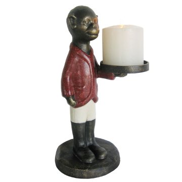 Monkey Jockey Candleholder