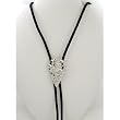 Silver Arrowhead Bolo Tie