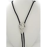 Silver Arrowhead Bolo Tie