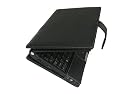 Edle Tasche ( Echtleder ) fuer Asus eee PC 700 / 701 - Book Type Black