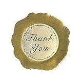 Wax Thank You Embossed Sticker Seals