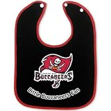 Tampa Bay Buccaneers 2-Tone Snap Baby Bib