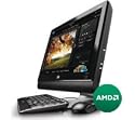 HEWLETT PACKARD- HP - HP Pavilion All-in-One - Genuine Windows 7 Home Premium 64-bit, AMD Athlon X2 3250e Dual-Core Processor (1.5GHz), 2GB DDR2-800MHz SDRAM, ATI Radeon HD 3200 Graphics, 320GB SATA HD, Slim Tray SuperMulti DVD Burner with LightScribe , Wireless-G LAN card,6-in-1 memory card reader, 802.11 Wi-Fi1, 18.5" high-def widescreen with tilt and swivel