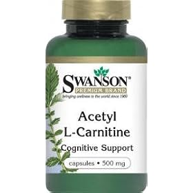 Swanson Acetyl L-Carnitine (240 capsules 500mg)
