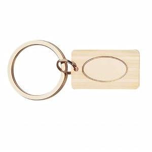Buy 14K Gold Engraveable Key Ring by Legere