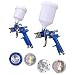 Top Grade Profession HVLP Spray Gun Kit Auto Paint Gavity Feed 2 Sprayer
