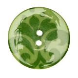 Fashion Button 1 3/8' Damask Green By The Package