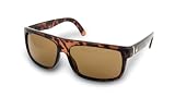 DRAGON WORMSER 720-0984 TORTOISE FRAME BRONZE POLARIZED LENS PLASTIC SUNGLASSES