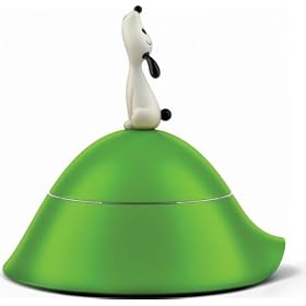 Alessi Lula - Dog Bowl Green