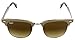 Ray-Ban Aluminum Clubmaster RB 3507 139/85 Brushed Bronze / Brown Gradient Lens