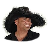 Black Fur Sugar Daddy Hat by TotallyCostumes