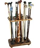 Square Cane Stand- Ovangkol Wood