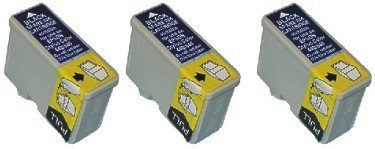 Take4Less 3-pack S020187 Black Compatible ink Cartridge for Epson Stylus Color 440 460 640 660 670 Photo 750 Photo 1200